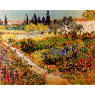 Vincent van Gogh Blossoming Garden