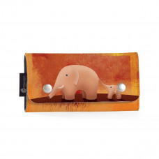 Ключница KEY3 «Слоны оранжевые»