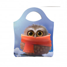 Сумка тоут BAG4 «Owl in scarf»