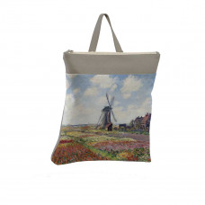 Рюкзак BKP3 «Claude Monet Tulip Field and windmill»