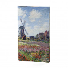 Портмоне PRS3 «Claude Monet Tulip Field and windmill»