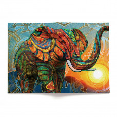 Обложка для автодокументов, AUT2 «Sun elephant»