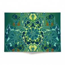 Обложка для паспорта, PAS2 «Мозаичные цветы»