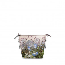 Сумка кросс-боди BAG8 «Бабочки над цветами и травами»