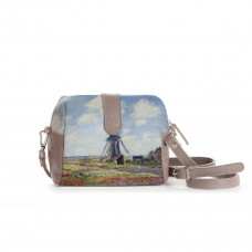 Сумка кросс-боди BAG6 «Claude Monet Tulip Field and windmill»
