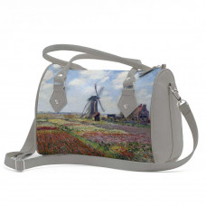 Сумка на руку BG13 «Claude Monet Tulip Field and windmill»