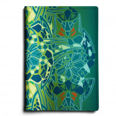 Обложка для паспорта, PAS1 «Мозаичные цветы»
