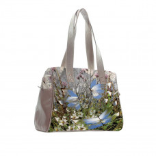 Сумка на плечо BAG5 «Бабочки над цветами и травами»
