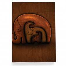 Обложка для автодокументов, AUT2 «Деревянные слоны»
