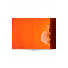 Обложка для автодокументов, AUT2 «Слоны оранжевые»