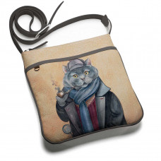 Сумка планшет BAG 1 «Шерлок кот»