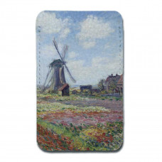Картхолдер, CHL2 «Claude Monet Tulip Field and windmill»