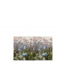 Кошелек мини PR17 «Бабочки над цветами и травами»