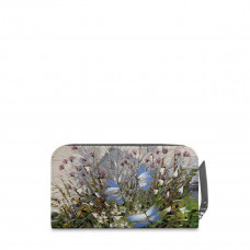 Кошелек PR14 «Бабочки над цветами и травами»