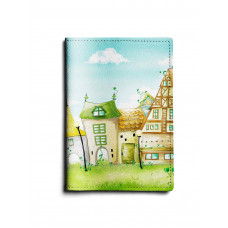 Обложка для паспорта, PAS1 «Игрушечный город»