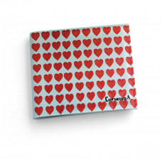 Обложка для зачетной книжки ZTK1 «Сердечки»