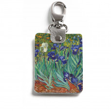 Брелок (Прямоугольный ) TRI1 «Vincent van Gogh  Irises»