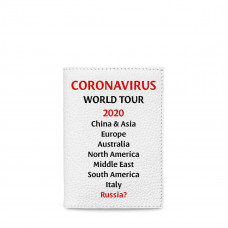 Обложка для паспорта, PAS5 «Coronavirus World Tour»