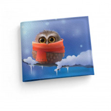 Обложка для зачетной книжки ZTK1 «Owl in scarf»