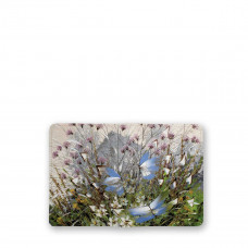 Обложка для паспорта, PAS4 «Бабочки над цветами и травами»