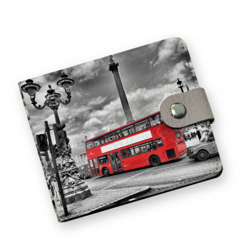 Кошелек мини PRS8 «London bus»