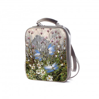 Рюкзак BKP1 «Бабочки над цветами и травами»