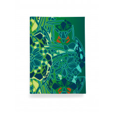Обложка для автодокументов, AUT2 «Мозаичные цветы»