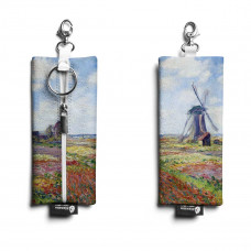 Ключница KEY1 «Claude Monet Tulip Field and windmill»