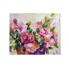 Портмоне PRS3 «Watercolor flowers in vase»