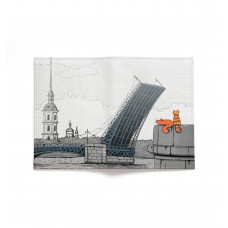 Обложка для паспорта, PAS2 «Мосты на белом»
