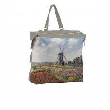 Рюкзак BKP4 «Claude Monet Tulip Field and windmill»