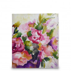 Кошелек мини PR17 «Watercolor flowers in vase»