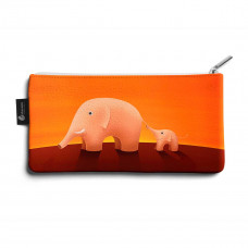 Косметичка small KOS1 «Слоны оранжевые»