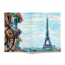 Обложка для паспорта, PAS2 «Eiffel tower»