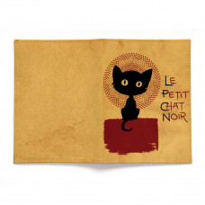 Обложка для паспорта, PAS2 «Small black cat»