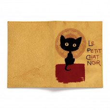 Обложка для автодокументов, AUT2 «Small black cat»