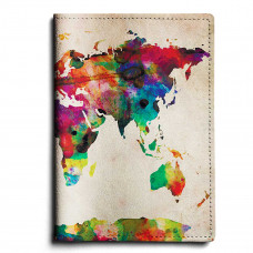 Обложка для паспорта, PAS1 «World map»
