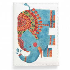 Обложка для паспорта, PAS2 «Blue elephant»