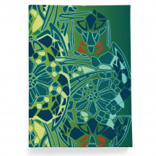 Обложка для паспорта, PAS2 «Мозаичные цветы»