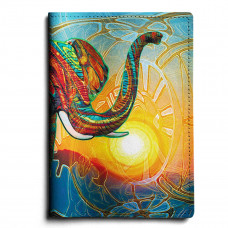 Обложка для паспорта, PAS1 «Sun elephant»