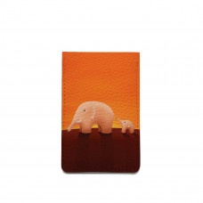 Картхолдер, CHL1 «Слоны оранжевые»