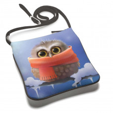 Сумка планшет «Owl in scarf»