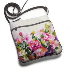 Сумка планшет «Watercolor flowers in vase»